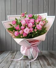 Букет Розовый кустик #REPLACE_PRED# Ковдоре
