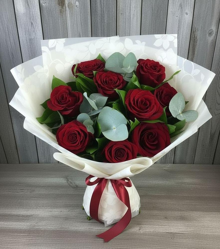 Букет цветов из: Розы в Ковдоре