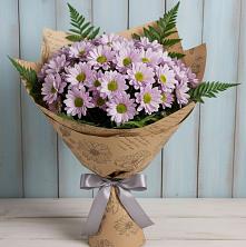 Букет цветов из:  Хризантемы в Ковдоре
