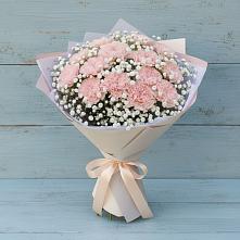 Букет цветов из:  Гвоздики в Ковдоре