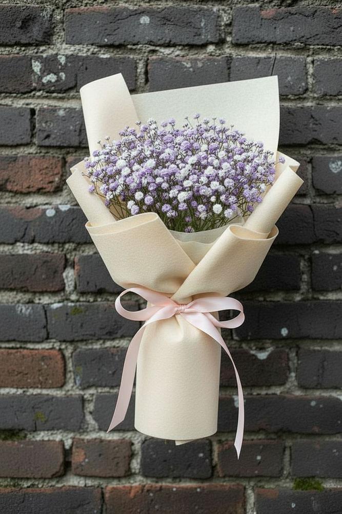 Букет цветов из: Гипсофила в Ковдоре