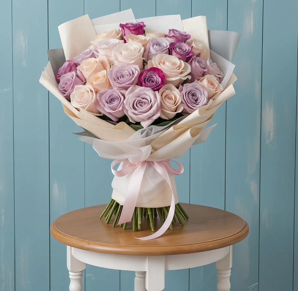 Букет цветов из: Розы в Ковдоре