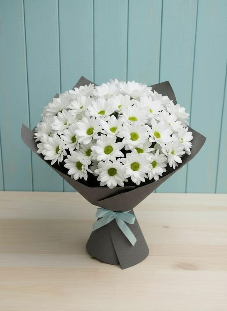 Букет цветов из: Хризантемы в Ковдоре