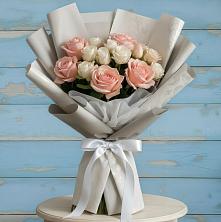 Букет цветов из:  Розы в Ковдоре