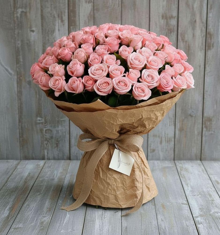 Букет 151 Роза Роуз в Ковдоре