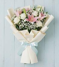 Букет цветов из:  Лилии в Ковдоре