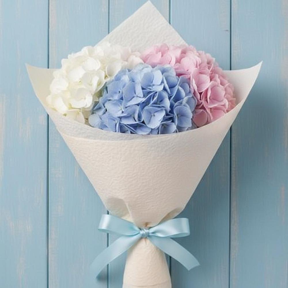 Букет цветов из: Гортензия в Ковдоре