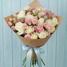 Букет цветов из:  Розы в Ковдоре