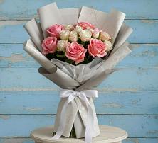 Букет цветов из:  Розы в Ковдоре